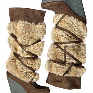 Degree Women's Brown and Tan Boots